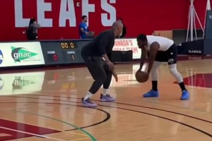 神仙在训练，欧文日常训练准度依旧令人安心🏀